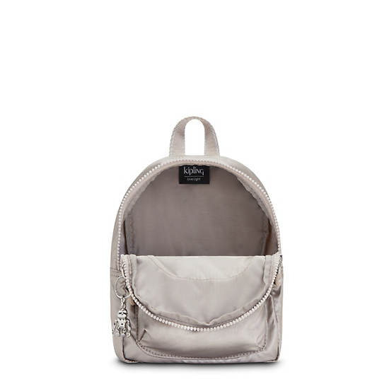 Kipling Curtis Compact Metallic Convertible Ryggsäck Beige | SE 1671JP